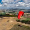 Paragliding course in Spain – students practicing thermalling to stay airborne longer and fly further