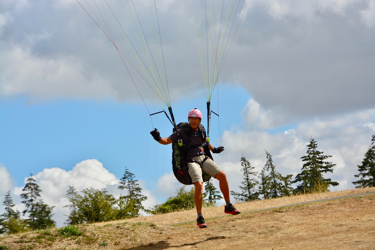 Understand Approaching and Landing in paragliding